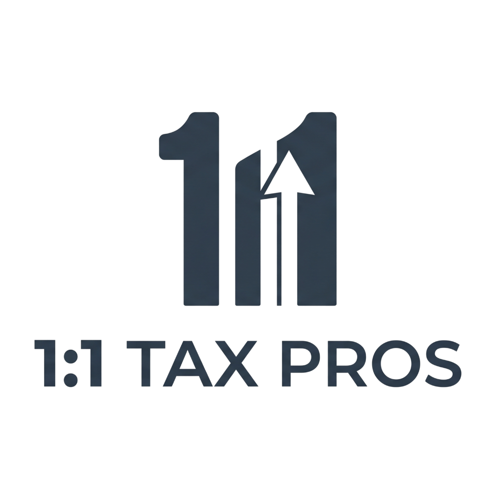 1:1 Tax Pros Logo